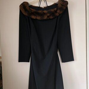 Ralph Lauren Black Sheath Dress